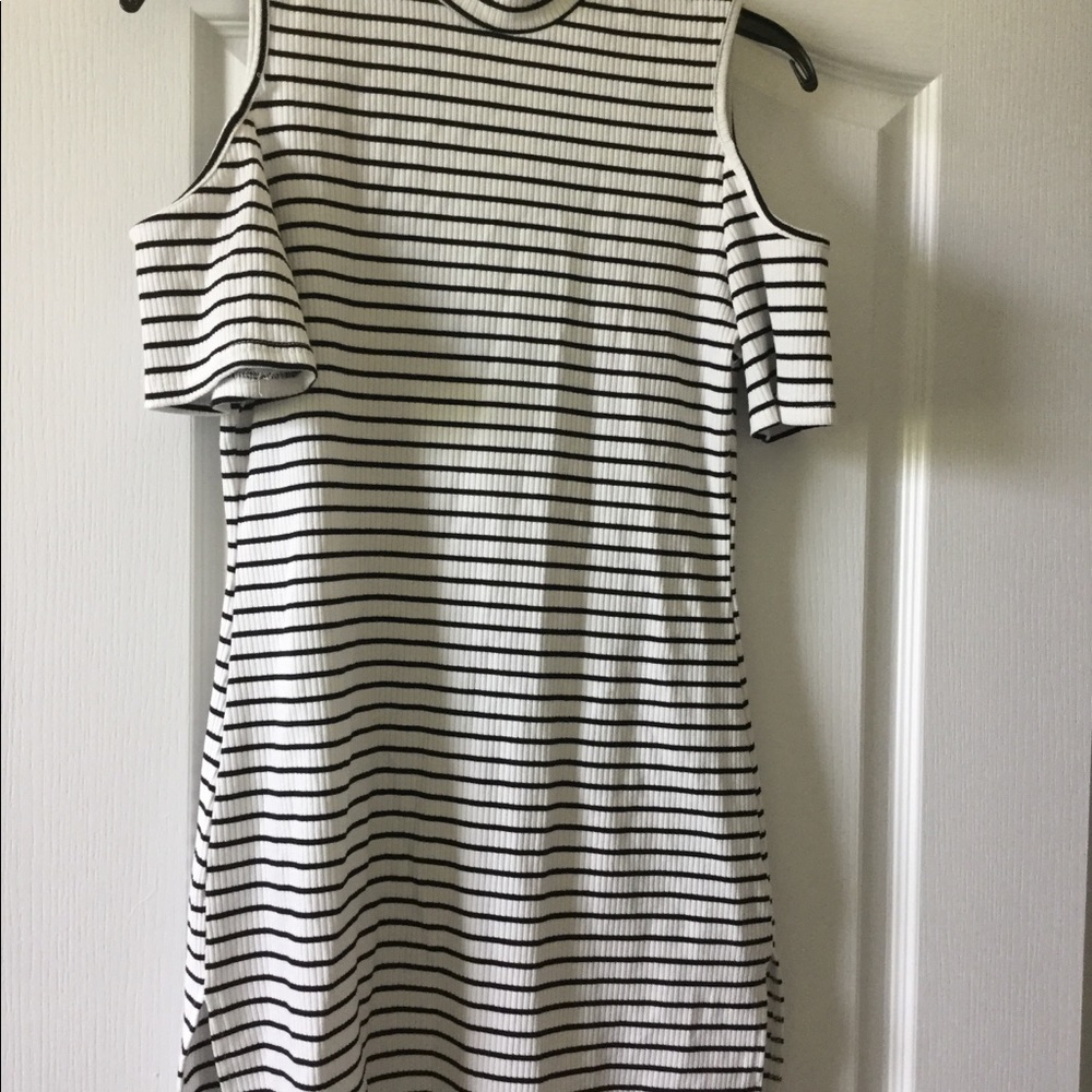 Unique high low cut out tunic/dress